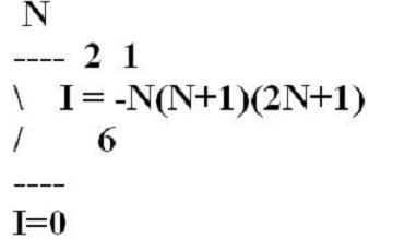 用ASCII码表示公式